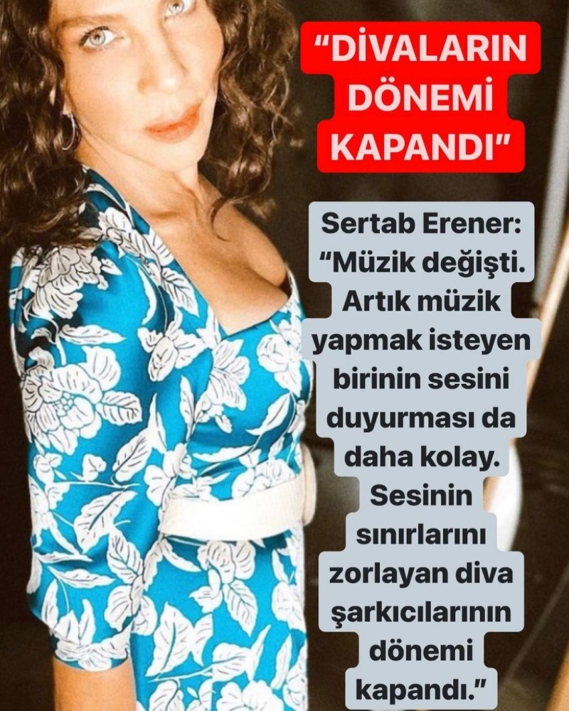 sertab erener den olay yaratan aciklama diva donemi sona erdi